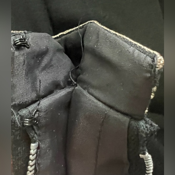 *RARE FIND* Vintage 1950s Elegant Miss of California Black Wool Dress - 14 (L) - Picture 2 of 10